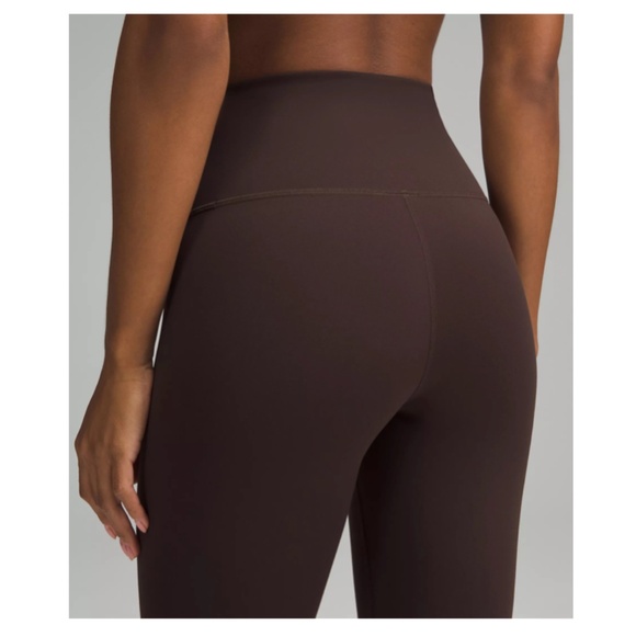 LULULEMON Wunder Train High-Rise Tight 28" Size 2 Espresso - Picture 2 of 14
